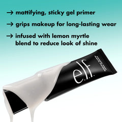 Aplicación sencilla con dedos de e.l.f. Power Grip Mini para piel suave.