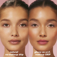 Acabado glow suave en la piel con Power Grip