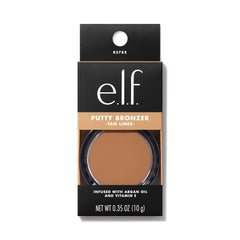 e.l.f. Putty Bronzer con pigmento alto para color construible.