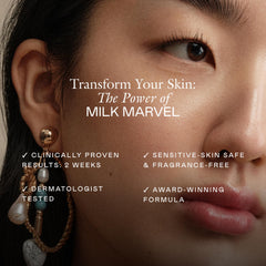EADEM Milk Marvel Serum: textura crema que suaviza la piel y mejora la apariencia.