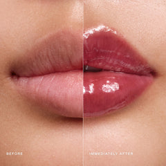 EADEM Le Chouchou Brillo Labial Bissap Glaze, aplicación suave y no pegajosa.