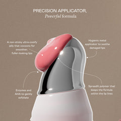 Texture highlight of Hibiscus Enzymes for gentle exfoliation on EADEM Le Chouchou.