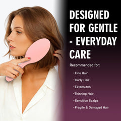 Dientes nylon sin bolas Eagle Fortress para desenredar sin tirones.