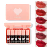 Tinte labial Eakroo en seis colores para labios y mejillas.