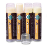 Earths Daughter balsamo labios citrico 4pack, hidratacion suave para labios secos