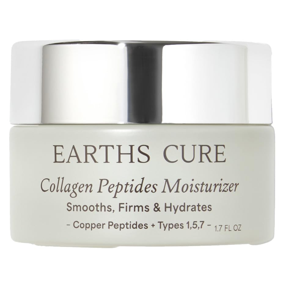 EarthsCure Hidratante de nano péptidos para rostro, hidratación suave y uso diario