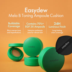 Easydew Mela B Cobertura Ligera Cojin: acabado natural y sin peso