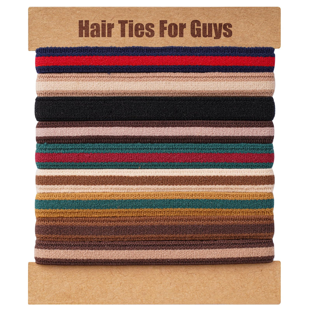Lazos de pelo trenzados EasYoung para hombres, prácticos y duraderos.