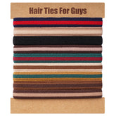 Lazos de pelo trenzados EasYoung para hombres, prácticos y duraderos.