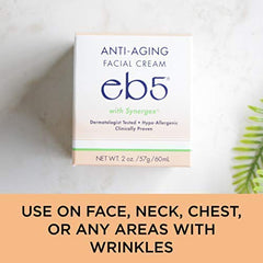 eb5 fórmula Synergex antiarrugas para piel suave.
