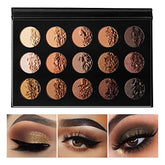 EcoFavor Nude Gold, paleta de sombras neutras para look natural