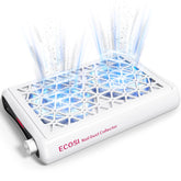 ECOSI collecteur poussiere pour ongles avec double turbo, poste de travail propre