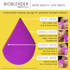Bioblender EcoTools, uso mojado para acabado suave y natural