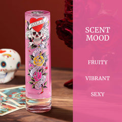ED HARDY Mujer, nota mango y fresa, sensación fresca y vibrante.