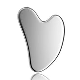 EDCBMB gua sha rostro en acero inoxidable para masaje facial suave.