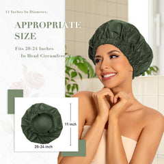 Edoneery gorra-ducha-resistente-agua: ideal para baños y spa en casa.