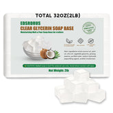 Base de glicerina sin aroma EDSRDRUS con corte fácil para manualidades.