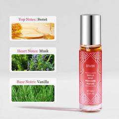 Eitatov Perfume de Feromonas botella-rodillo para una aplicación suave durante el día.