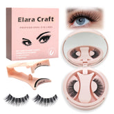 Pestañas magnéticas Elara Craft con aplicador para colocación rápida.