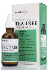 Elastalift Aceite de Árbol de Té - botella para piel equilibrada.