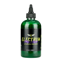 Electrum gel de plantilla para tatuaje muestra transferencia oscura y duradera.