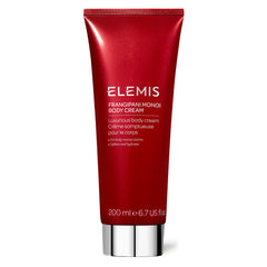Elemis Frangipani Monoi crema corporal en botella, hidrata y perfuma la piel.