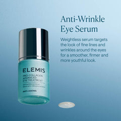 Textura ligera de ELEMIS Pro-Collagen para el contorno de ojos, hidrata y suaviza