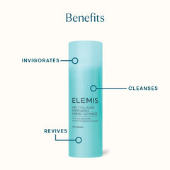 ELEMIS Pro-Collagen Energising Marine Cleanser, textura gel, limpieza suave.