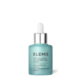 ELEMIS Pro-Collagen Future Restore Serum: botella visible para mejorar la firmeza de la piel.