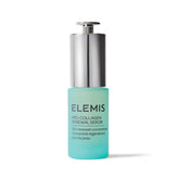 Botella del suero ELEMIS Pro-Collagen Renewal Serum de 15 ml para uso diario.