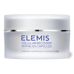 ELEMIS Skin Bliss Capsules: botella frontal para hidratación suave durante el día.