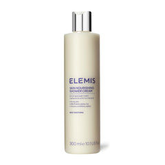 ELEMIS Skin Nourishing Shower Cream en botella para uso diario suave.