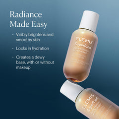 ELEMIS Superfood Glow Priming Moisturizer textura cremosa y suave