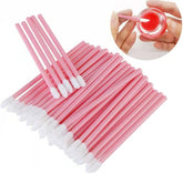 ELESDA aplicador de labios desechable, 100 unidades, ideal para uso diario limpio y cómodo.
