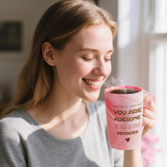 Taza con frase motivacional en inglés de Eletorot, regalo personal.