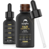 Elevate: botella con minoxidil al 5% para crecimiento capilar.