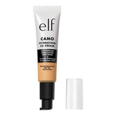 e l f Crema CC Camo Hidratante, empaque elegante para una piel radiante y suave