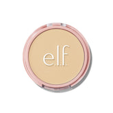 e.l.f. Halo Glow Polvo compacto con aplicador para acabado suave y ligero.