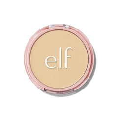 e.l.f. Halo Glow Polvo compacto con aplicador para acabado suave y ligero.