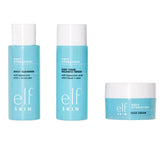 e.l.f. limpiador facial del conjunto mini, limpieza suave para la piel