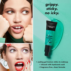 e.l.f. Power Grip Primer Mini, efecto suave para un acabado natural y duradero.