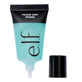 e.l.f. Power Grip Primer Mini, textura gel translúcida, fijación duradera para maquillaje.