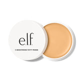 e.l.f. primer en pasta iluminador: empaque compacto y práctico para viajar.