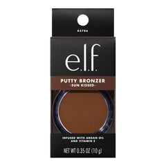 e.l.f. Putty Bronzer acabado semi-matte que suaviza la piel.