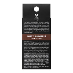 e.l.f. Putty Bronzer hidratación con argán y vitamina E para una piel suave.