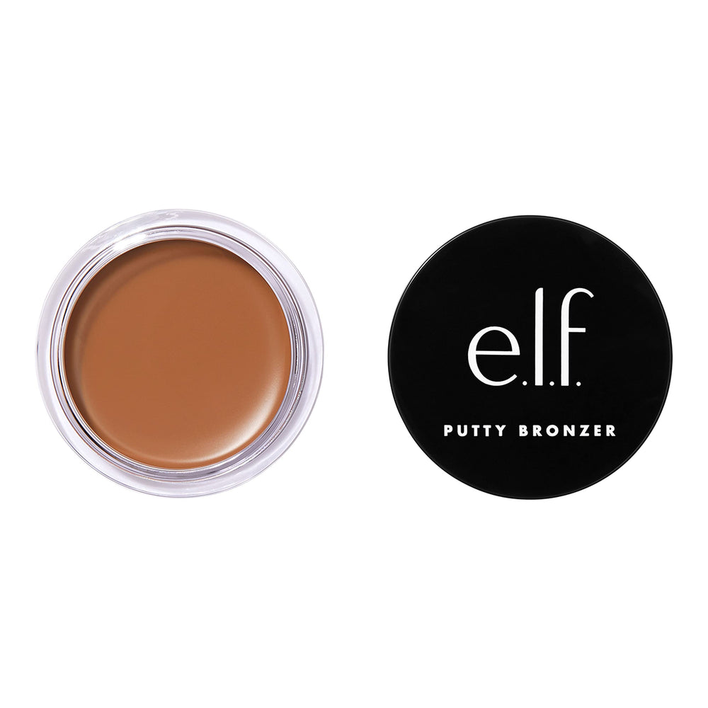 e.l.f. Putty Bronzer textura cremosa para un brillo natural.