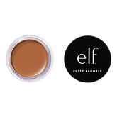 e.l.f. Putty Bronzer textura cremosa para un brillo natural.