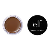 e.l.f. Putty Bronzer, textura cremosa para bronceado natural y difuminado.
