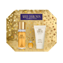 Elizabeth Taylor White Diamonds crema corporal 1-7oz, suaviza la piel con aroma sutil.