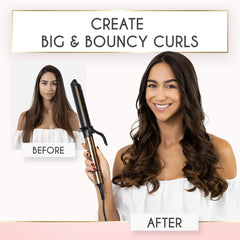 ELLA BELLA Rango de temperatura 180-410°F para distintos tipos de cabello.